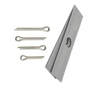 Zeenparts Lot de 2 lames compatibles avec coupe-bordures Kobalt 80 V