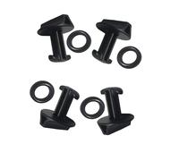 Zeenparts Lot de 4 couvercles de filtre à air avec joint torique 92210-1730 92210-7038 compatibles avec moteur Kawasaki FT730V FT691V FS730V FS691V FS651V FS600V FS541V