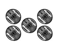 Zeenparts W11159630 W11023139 Lot de 5 boutons de poêle en plastique compatibles avec réchaud Whirlpool WFG525S0HZ0 WFG525S0JZ0 WFG525S0HD0 WFG525S0JZ1 WFG525S0HS0 WFG525S0JZ2 WFG525S0JZ2 WFG525S0JZ2