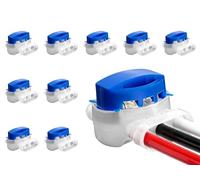 Zeeorymn 10 Pcs Connecteurs de Câble Robot Tondeuse,Connecteur Electrique Etanche Remplis des Résine pour Étendre ou Réparer cable peripherique robot tondeuse, Automower,jardin,Dénudage Inutile (10)