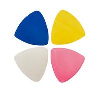 Zeeorymn Ensemble de 4 Bâtons de Craie Couture, Couture à la Craie de Qualité Triangulaire, Convient pour la Couture, le Tissu, le Marquage du Cuir, DIY