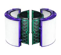 Zeeorymn Filtre de Dyson Pure Cool Rechange,Compatible Avec Dyson HP04 TP04 DP04 HP05 TP05 Pure Hot Cool Purificateur Air Accessoires,Adoption HEPA Charbon Actif et 360° Filtre Système