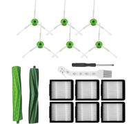 Zeeorymn Kit de Remplacement pour iRobot Roomba Séries I, E, J, avec Filtres et Accessoires, Compatible i1-i8+, e5-e6, j5-j9+（Pas pour le ComboJ7,Combo j9）