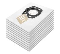 Zeeorymn Lot de 10 Sacs 2.863-314.0 pour Aspirateur Karcher WD2 Plus,WD3 S,WD3 V,KFI 357,KWD,SE4001,SE4002 Sacs à Poussière Aspirateur Sac
