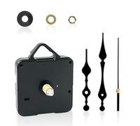 Zeeorymn Mécanisme horloge murale, ensemble complet d'aiguilles pour bricolage, installation facile