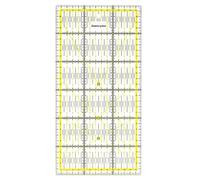 Zeeorymn Règle Patchwork 15 x 30 cm,Règle Omnigrid Transparente,Règles De Couture avec Graduation Claire en cm et Indications d'Angle,Idéal pour Coupe Précise pour Quilting, Couture, DIY et Patchworks