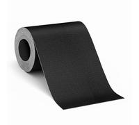 Zeeorymn Simili Cuir Autocollant, 10 x 200 cm Patch de Réparation en Cuir Auto-adhésif,Kit réparation Simili Cuir pour Sièges D'auto,Canapés, Sièges de Bateau, Vestes, Artisanat -Noir