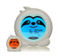 Zeepy Horloge d'apprentissage du sommeil 2 phases | Horloge pour tout-petits alimentée par USB | Horloge d'entraînement au sommeil pour enfants | Éclairage adapté au sommeil pour un meilleur sommeil