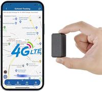 Zeerkeer 4G Traceur GPS Mini avec Micro TK901 Tracker avec Aimant Tracker GPS Imperméable Suivi et Positionnement Traqueur GPS Portable avec Alerte Geofence et App Gratuite pour Voitures/Enfants/Motos