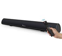 Zeerkeer Barre de Son TV 80W Home Cinema 8 EQ Modes avec Caisson de Basses Barres de Son TV pour PC, Arc/Optique/AUX/Bluetooth 5.0, 3D Surround pour Barre de Son - Basses Profondes, 2-en-1 Détachable