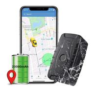 Zeerkeer Traceur GPS Voiture 20000mah Très grande capacité de batterie, autonomie en veille de 3 mois de Positionnement Multiples Sont Plus Précises Vous Pouvez Gérer Plusieurs Appareils en Même Temps
