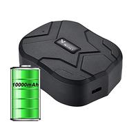 Zeerkeer Tracker GPS avec Micro TK905B 10000mah GPS Suivi en Veille Longue Durée de 150 Jours-Réponse à L'alarme-Traceur GPS Lnstallation Magnétique, étanche avec APP Gratuite pour Voiture Moto Vélo