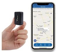 Zeerkeer Traqueur GPS Mini Temps Réel Aimant Localisateur pour Voiture - Batterie 1500 mAh Micro Tracker Étanche Alarme Géo-clôture App sans Abonnement pour Enfants/Auto TK913