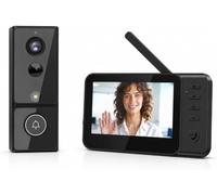 Zeerkeer Visiophone sans Fil avec Écran 4.3"