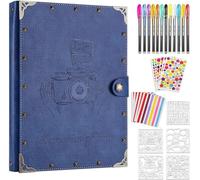 ZEEYUAN Album Photo Scrapbooking 10x15 Livre Fait à La Main DIY Album 60 Pages Cadeaux pour Bebe Valentin Anniversaire Enfant Mariage Voyage Festival L'Obtention du Diplôme