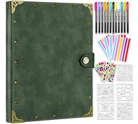 ZEEYUAN Album Photo,Scrapbooking Album Souple en DIY Cuir Album Photos 60 Pages Noires Famille Livre d'or Mariage Spécial Noël Saint Valentin Cadeaux d'anniversaire Unique Présent