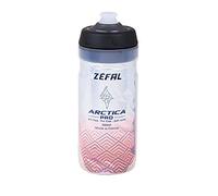 Zéfal 55 Arctica Pro-Bidon 550 et 750 ML-Gourde Vélo Isotherme-Inodore et Etanche Cyclisme, Rouge, 550 ML