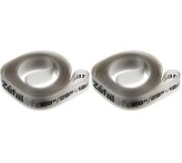 ZEFAL 935203 Bande de jante Cyclisme Mixte Adulte, Gris, 28 Inch/18 mm (Lot de 2)