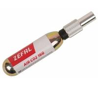 ZÉFAL Adaptateur de valve CO2 "EZ" Pour Dunlop/Sclaverand sans fonction de dosage