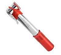 Zéfal Air Profil Micro - Mini pompe aluminium vélo de route - Compacte & Légère, Mixte Adulte, Rouge, Taille Unique
