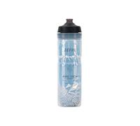 Zéfal Bidon vélo Arctica Pro – 750 ml isotherme, inodore et étanche – Argenté/Noir