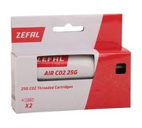 Zéfal Cartouches CO2 filetées 25 g – Lot de 2