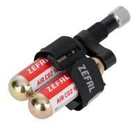 ZEFAL CO2 Inflator Kit - Gonfleur CO2 EZ Control + 2 cartouches filetées 16g + clip de fixation universel - Pompe CO2 avec Système de Régulation