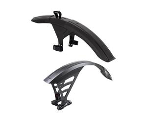 ZEFAL Deflector FM40/RS75 - Set de Garde Boue VTT Avant et Arrière - Garde-Boue VTT et Vélo 29 Pouces, 27,5 Pouces, 28 Pouces - Garde-Boues Universels pour VTT et Vélo de Montagne - 466 g