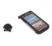 Zéfal Dry Console Support Téléphone Vélo Etanche - Housse universelle + Z Bike Mount Support Smartphone Vélo / Moto Guidon - Version M jusqu’à 5,9 pouces, Noir