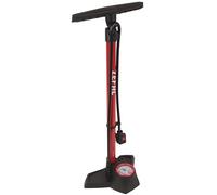 Zéfal ZEFAL FP30, Pompe à Pied Vélo - Raccord Long Manomètre Avec Loupe Intégrée Compatible Presta Schrader et Dunlop Pression 11 bar, Mixte Adulte, Rouge, Taille Unique