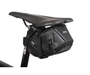 ZEFAL Iron Pack 2 DS, Sacoche de Selle Vélo Etanche, Résistante Et Durable - Pochette Vélo Arrière Imperméable et Légère - Attache Universelle Système Velcro