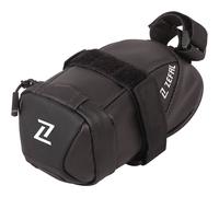Sacoche selle zefal iron pack 2 s-ds noir 0.5l fixation velcro sur rail et tige selle noir
