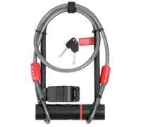 Zéfal K-Traz Antivol en U 11 mm avec Support - Homologué Vélo/Scooter/Moto - Résistance élevée ANTIVOL