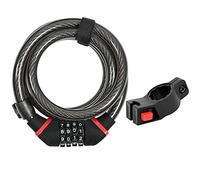 Zéfal K-Traz C6 code - Antivol vélo/scooter, Black
