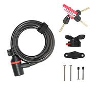 Zéfal K-Traz, Câble Antivol Vélo - Cadenas Vélo avec support - Cadenas pour vélo, trottinette, vélo électrique et scooter