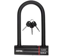 ZEFAL K-Traz U20 - Antivol U Vélo Haute Sécurité - Arceau en Acier - Antivol Velo U à Clé - Cadenas U Sécurité Maximale Pour Vélo, Trottinette Electrique, VAE - Antivol SRA