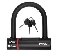 ZEFAL K-Traz U20S - Antivol U Vélo Compacte Haute Sécurité - Arceau en Acier - Antivol Velo U à Clé - Cadenas U Sécurité Maximale Pour Vélo, Trottinette Electrique, VAE - Antivol SRA