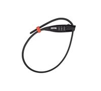 ZEFAL K-Traz Zip3 - Sangle Antivol à Code à 3 Chiffres - Antivol Collier de Serrage - Antivol de Selle ou Casque - Compact et Résistant - 86 g
