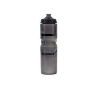ZEFAL Magnum Pro Noir Fumé et Gris - Bidon Velo de Grande Contenance - Gourde Vélo/VTT et Sport Réutilisable sans BPA - Tétine en Silicone Étanche - 975 ml, 92 g