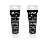 ZEFAL Pack Carbon Paste - Pâte de Montage Anti-Grippage pour Composants en Carbone - Graisse Velo aux Microbillers pour Assembler - Fabriqué en France - 2 x 50 ml