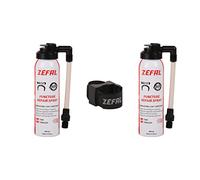 ZEFAL Pack Repair Spray - Bombe Anti Crevaison Pneu Vélo - Réparation Rapide Crevaison - Presta et Schrader - Fabriqué en France