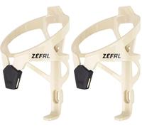 ZEFAL Pulse A2 - Porte Bidon Velo Léger - Porte Gourde Velo/VTT/Vélo de Route - Support Gourde Velo Résistant et Durable - 26 g - Beige - Fabriqué en France (Lot de 2)