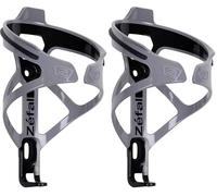 Zéfal Pulse B2 Gris Porte-bidon bi-matière Premium et léger Mixte Adulte (Lot de 2)