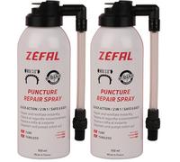 ZEFAL Repair Spray-Bombe Anti-crevaison vélo réparation Pneu Cyclisme Mixte Adulte, Blanc, 150ml (Lot de 2)