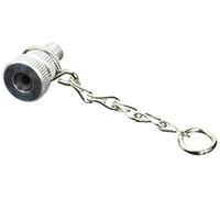 Zéfal Adaptateur pour pompe S2371 avec chaîne, mixte adulte, noir