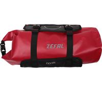 ZEFAL Z Adventure Sacoche de Guidon Bicyclette Bikepacking 10L - Universelle & Etanche Mixte Adulte, Noir/Rouge, F10