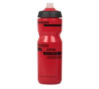 ZEFAL Sense Pro - Bidon/gourde à eau vélo/sport - Premium et Etanche, Mixte Adulte, Rouge/noir, 650 & 800 ml