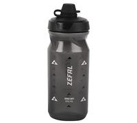 ZEFAL Sense Soft 65 No Mud Bidon Velo - Gourde VTT Avec Protection De La Tetine - Bidon Eau Sport Sans BPA - Noir Fume, 650ml