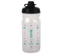 ZEFAL Sense Soft 65 No Mud Bidon Velo - Gourde VTT Avec Protection De La Tetine - Bidon Eau Sport Sans BPA - Translucide, 650ml