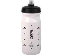ZEFAL Sense Soft 65 Bidon Velo et VTT - Gourde Sport Souple et Inodore - Bidon Eau Sans BPA - Tetine Silicone - Blanc, 650 ML